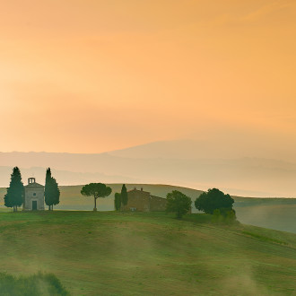 Alba Alla Cappella Della xxx Di Vitaleta